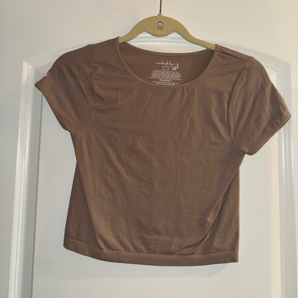 NWOT Free people cap sleeve seamless cami top tee